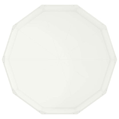 Plantenbak Wit 120 x 120 x 35 cm Staal