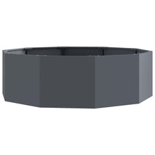 Plantenbak Antraciet 120 x 120 x 35 cm Staal