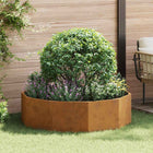Planter Rusty 120 x 120 x 35 cm Corten Steel