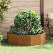 Planter Rusty 120 x 120 x 35 cm Corten Steel