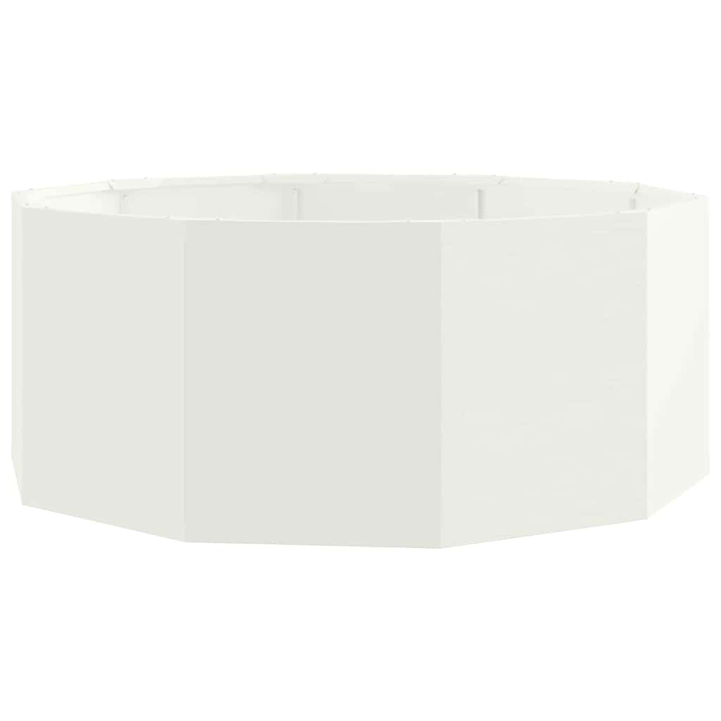 Plantenbak Wit 90 x 90 x 35 cm Staal
