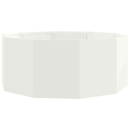 Plantenbak Wit 90 x 90 x 35 cm Staal