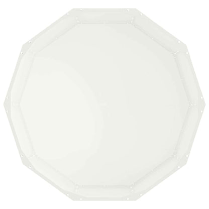 Plantenbak Wit 90 x 90 x 35 cm Staal
