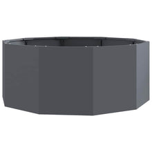 Plantenbak Antraciet 90 x 90 x 35 cm Staal