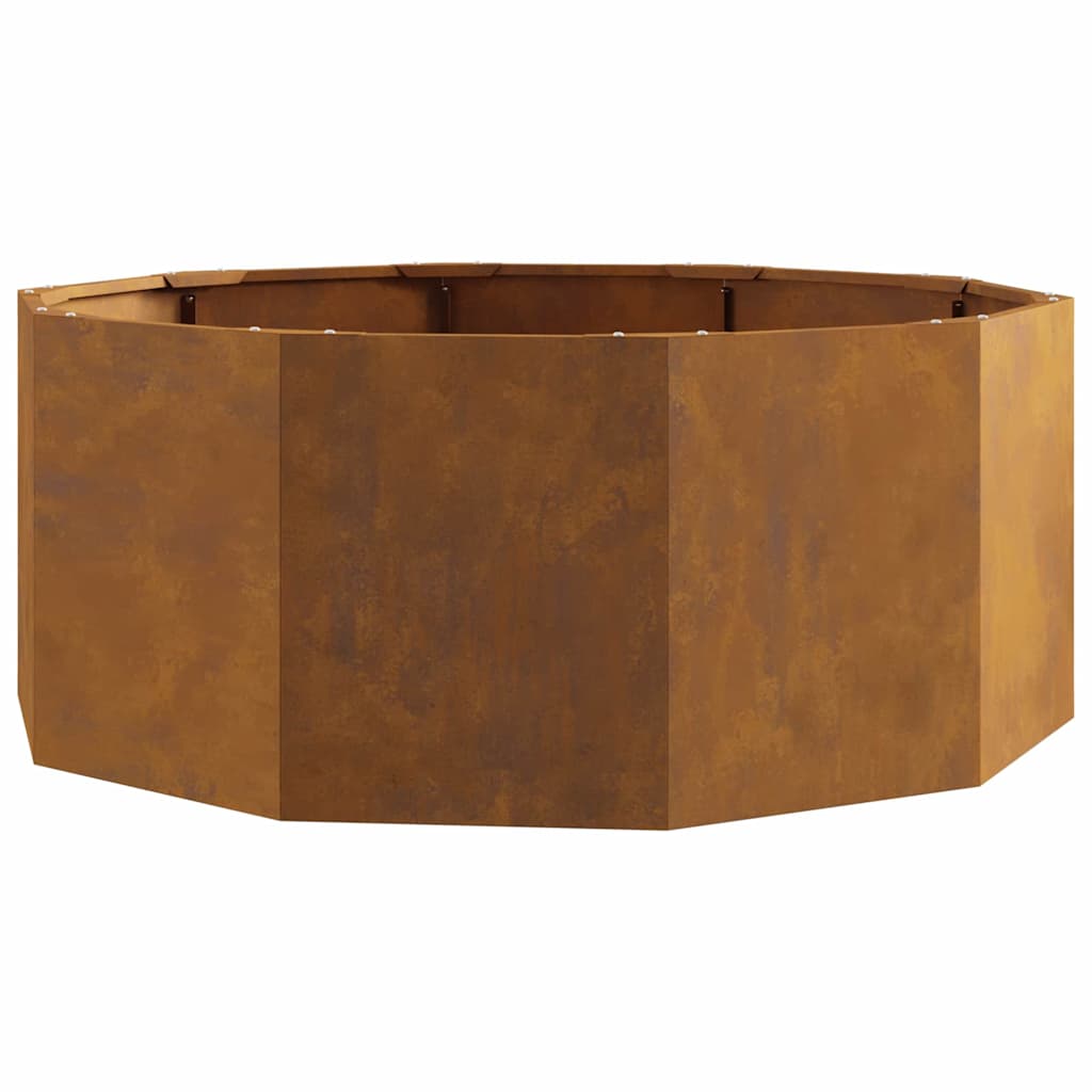 Plantenbak Roestig 90 x 90 x 35 cm Cortenstaal