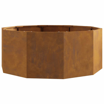 Plantenbak Roestig 90 x 90 x 35 cm Cortenstaal