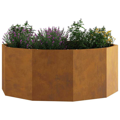 Plantenbak Roestig 90 x 90 x 35 cm Cortenstaal