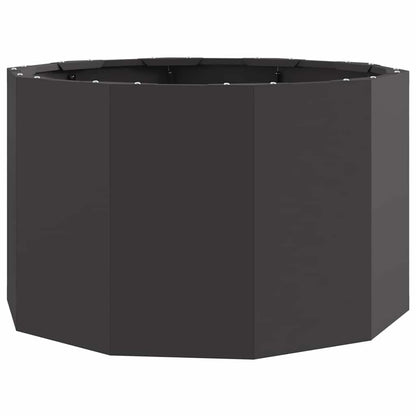Plantenbak Zwart 60 x 60 x 35 cm Staal