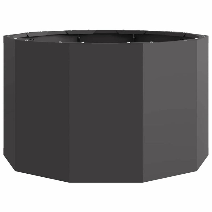 Plantenbak Zwart 60 x 60 x 35 cm Staal