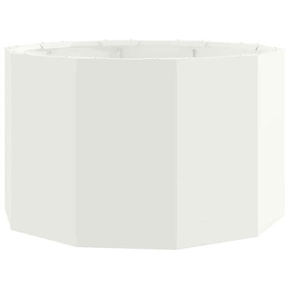 Plantenbak Wit 60 x 60 x 35 cm Staal