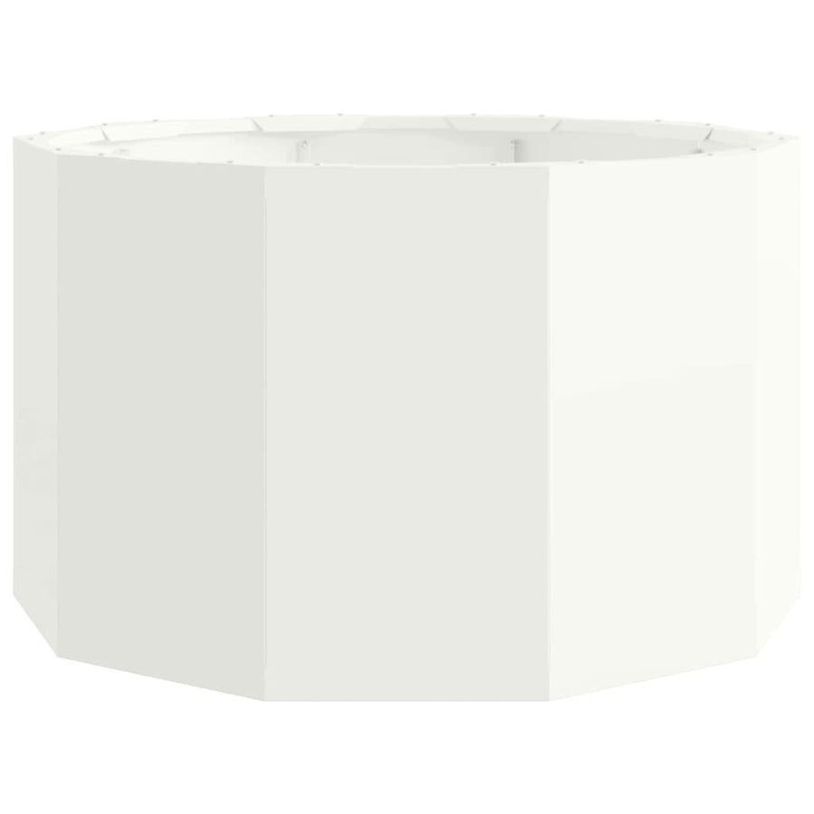Plantenbak Wit 60 x 60 x 35 cm Staal