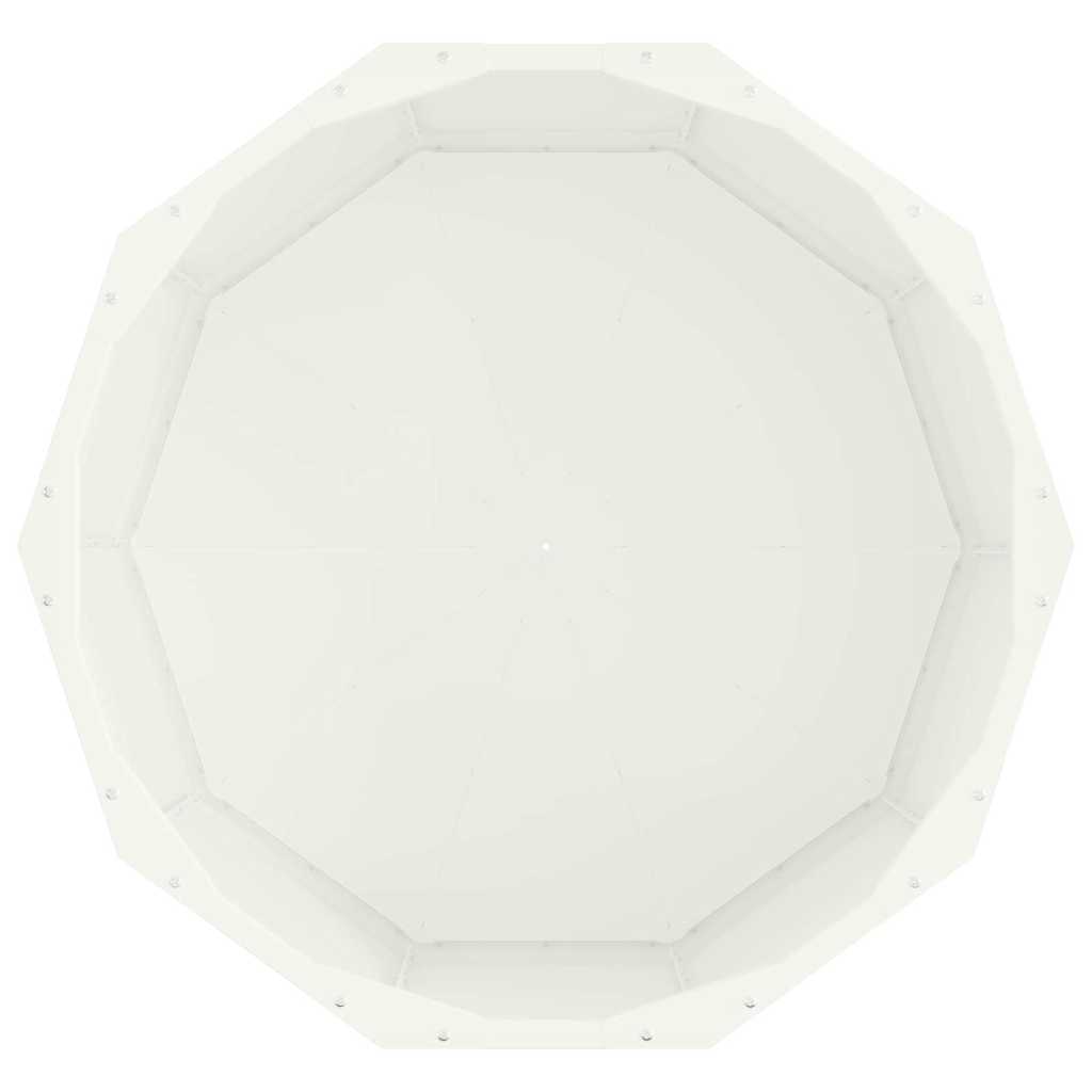 Plantenbak Wit 60 x 60 x 35 cm Staal
