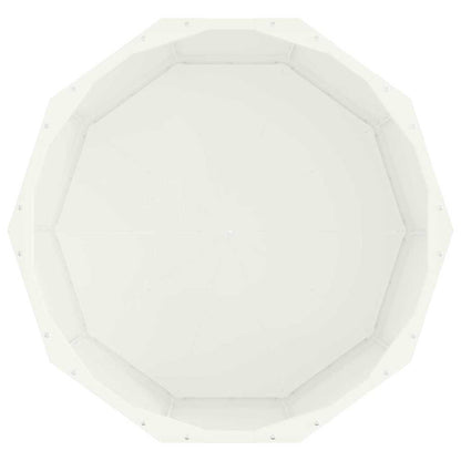 Plantenbak Wit 60 x 60 x 35 cm Staal