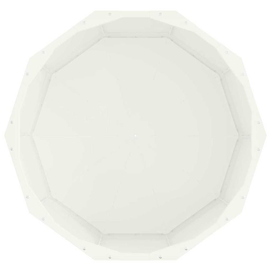 Plantenbak Wit 60 x 60 x 35 cm Staal