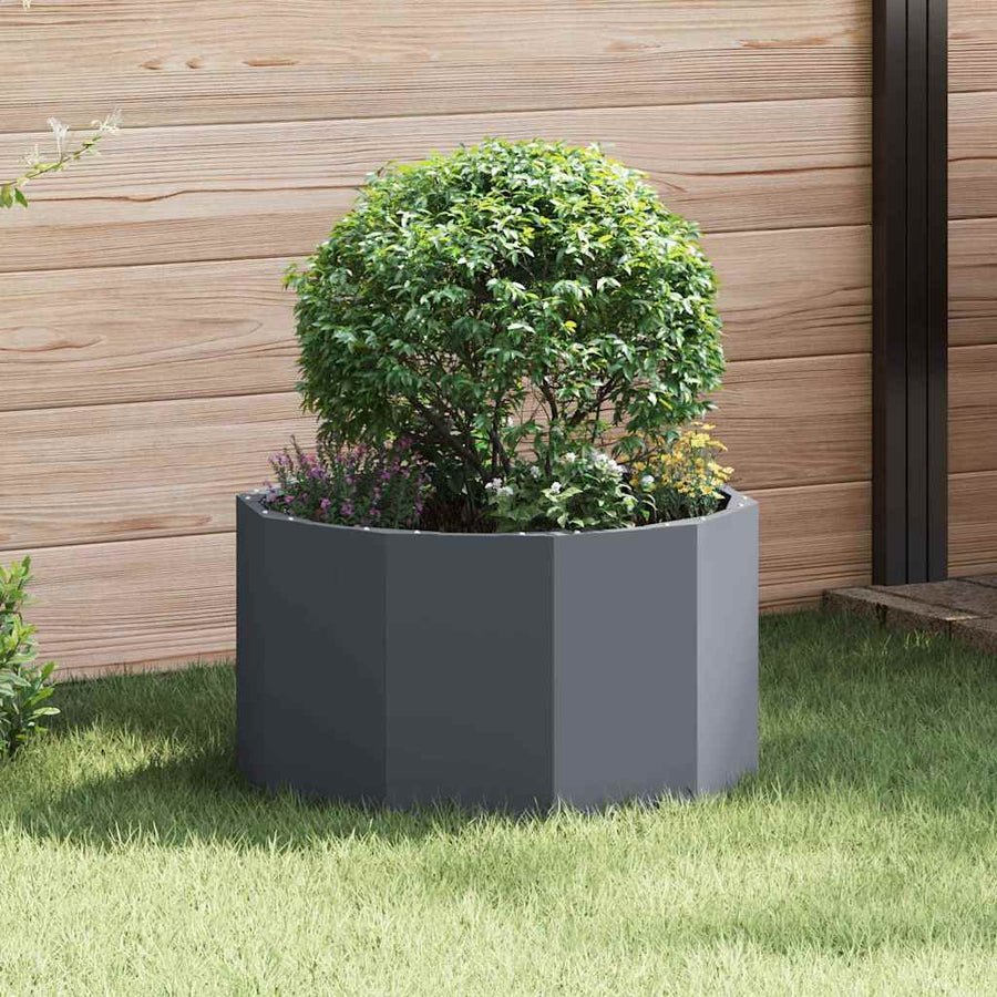 Plantenbak Antraciet 60 x 60 x 35 cm Staal