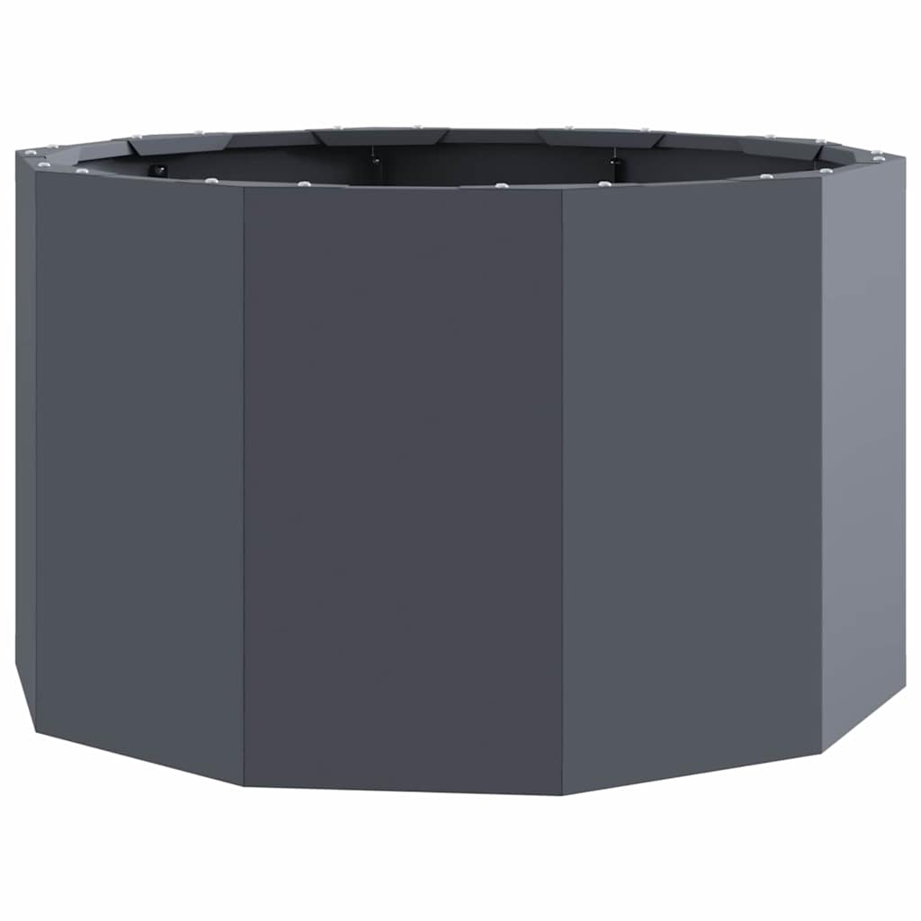 Plantenbak Antraciet 60 x 60 x 35 cm Staal