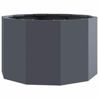 Plantenbak Antraciet 60 x 60 x 35 cm Staal