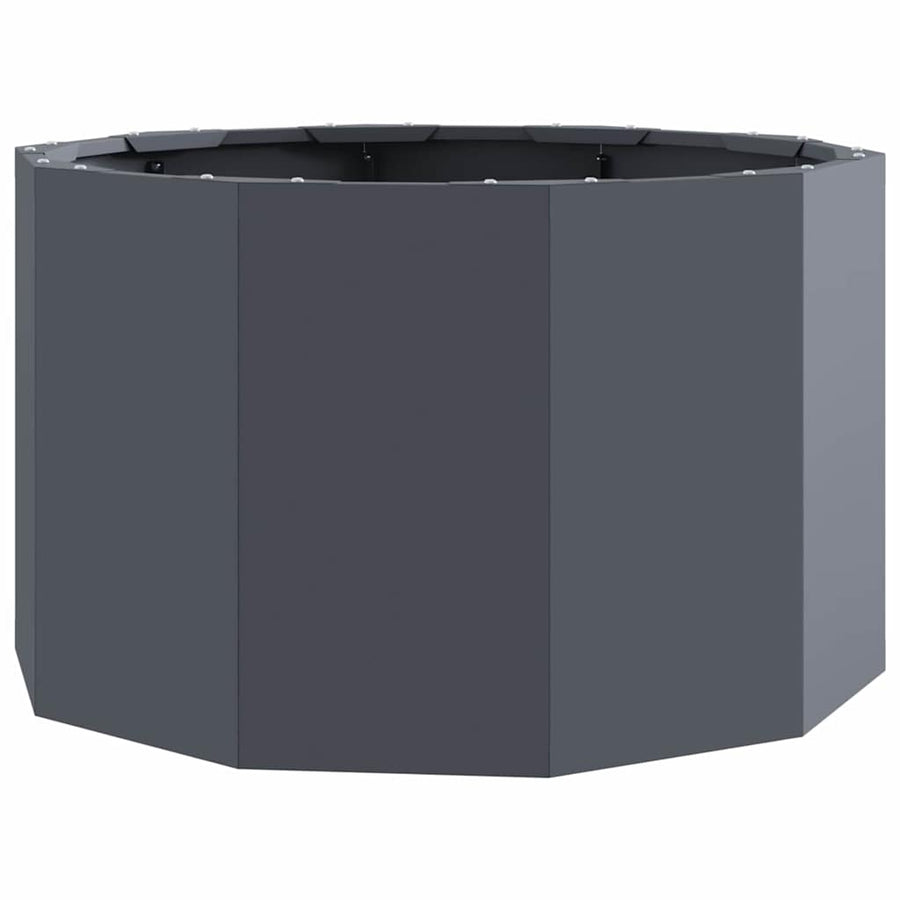 Plantenbak Antraciet 60 x 60 x 35 cm Staal