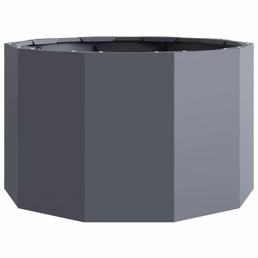 Plantenbak Antraciet 60 x 60 x 35 cm Staal