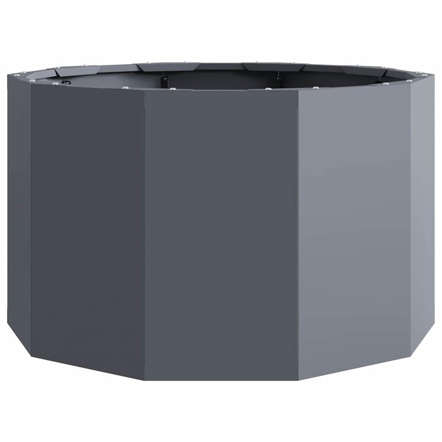 Plantenbak Antraciet 60 x 60 x 35 cm Staal