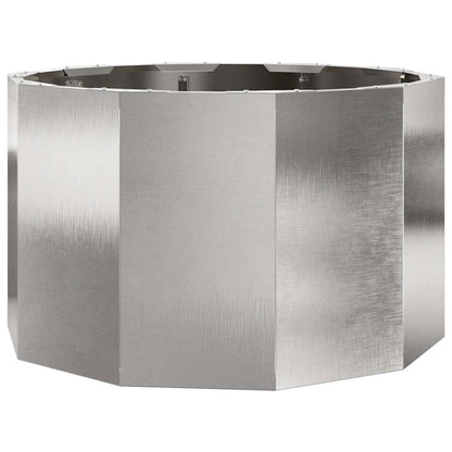 Plantenbak Zilver 60 x 60 x 35 cm Roestvrij staal