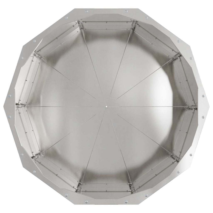 Plantenbak Zilver 60 x 60 x 35 cm Roestvrij staal