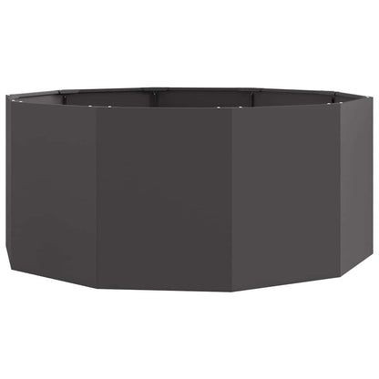 Plantenbak Zwart 120 x 120 x 50 cm Staal