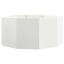 Plantenbak Wit 120 x 120 x 50 cm Staal