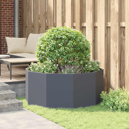 Plantenbak Antraciet 120 x 120 x 50 cm Staal