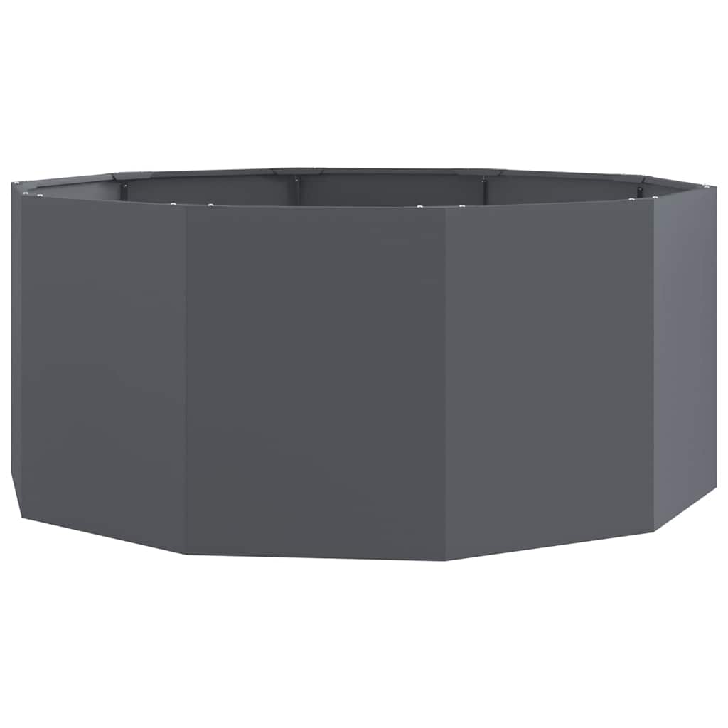 Plantenbak Antraciet 120 x 120 x 50 cm Staal