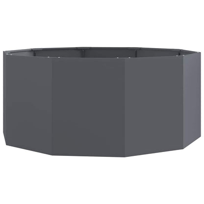 Plantenbak Antraciet 120 x 120 x 50 cm Staal