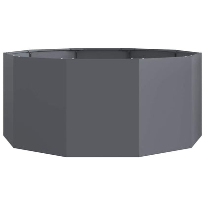 Plantenbak Antraciet 120 x 120 x 50 cm Staal
