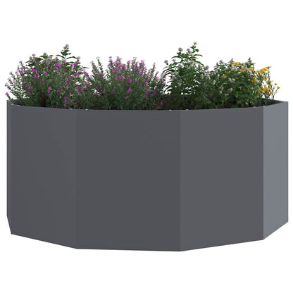 Plantenbak Antraciet 120 x 120 x 50 cm Staal
