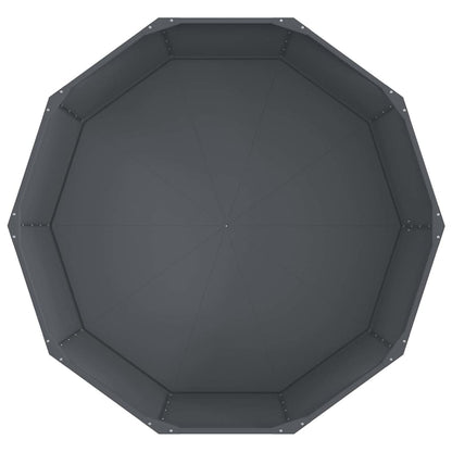 Plantenbak Antraciet 120 x 120 x 50 cm Staal