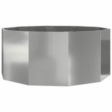Plantenbak Zilver 120 x 120 x 50 cm Gegalvaniseerd staal