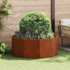 Plantenbak 120x120x50 cm cortenstaal roest