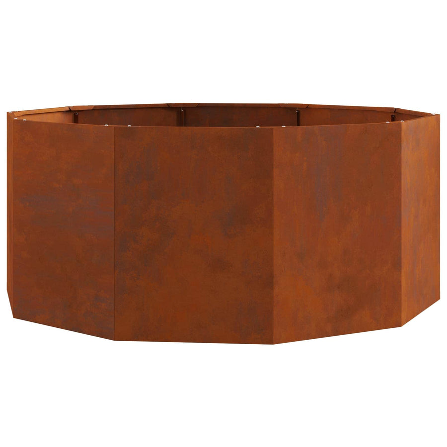 Plantenbak Roestig 120 x 120 x 50 cm Cortenstaal