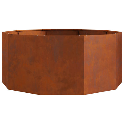 Plantenbak Roestig 120 x 120 x 50 cm Cortenstaal