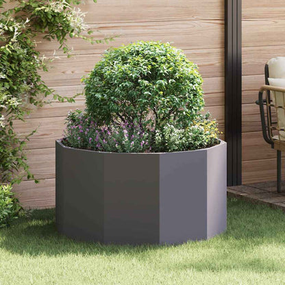 Plantenbak Zwart 90 x 90 x 50 cm Staal