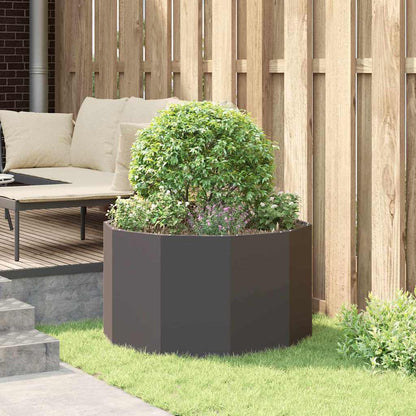 Plantenbak Zwart 90 x 90 x 50 cm Staal