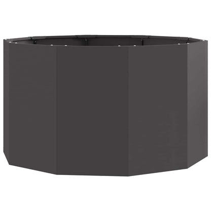 Plantenbak Zwart 90 x 90 x 50 cm Staal