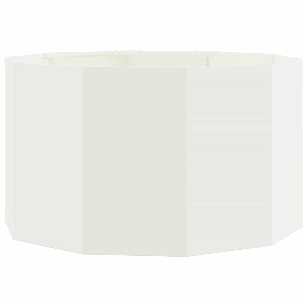 Plantenbak Wit 90 x 90 x 50 cm Staal