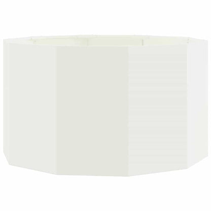 Plantenbak Wit 90 x 90 x 50 cm Staal