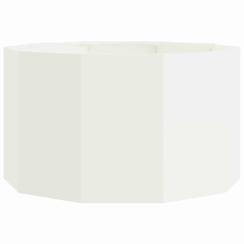 Plantenbak Wit 90 x 90 x 50 cm Staal