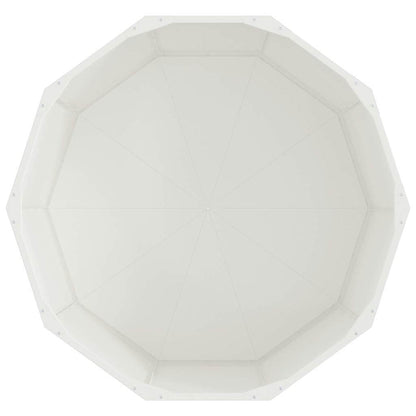 Plantenbak Wit 90 x 90 x 50 cm Staal