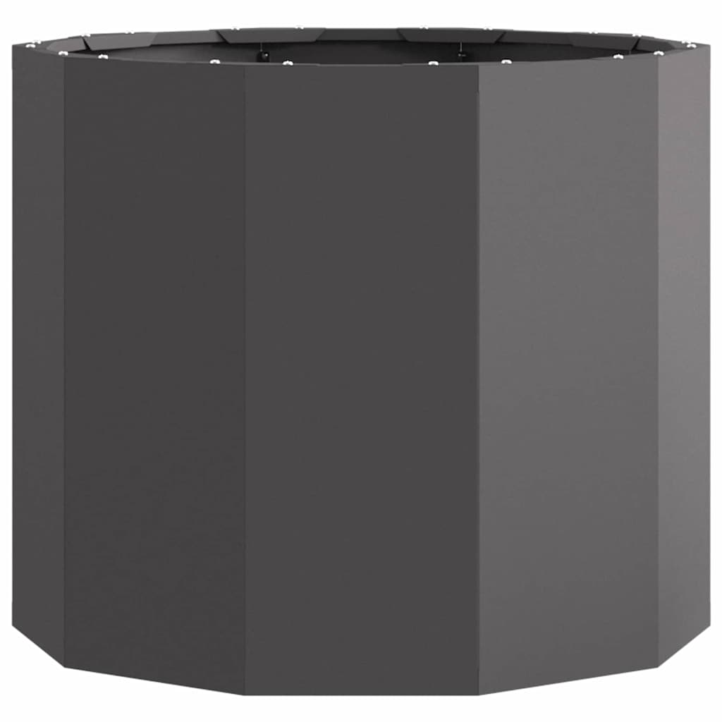 Plantenbak Zwart 60 x 60 x 50 cm Staal