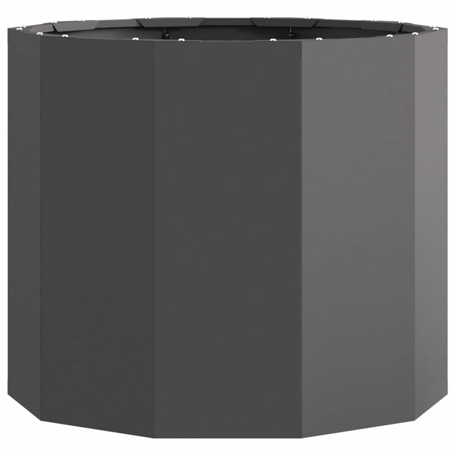 Plantenbak Zwart 60 x 60 x 50 cm Staal