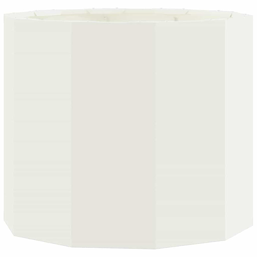 Plantenbak Wit 60 x 60 x 50 cm Staal