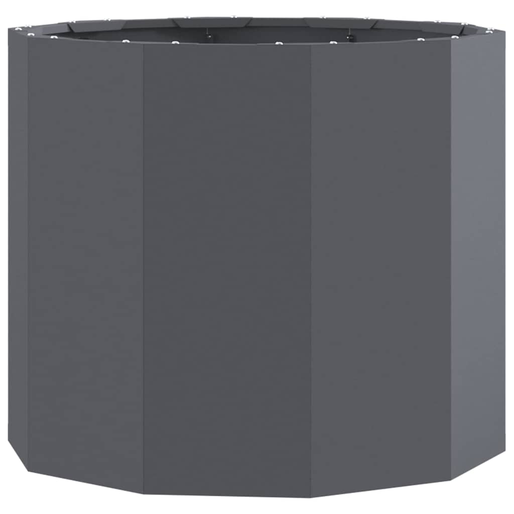 Plantenbak Antraciet 60 x 60 x 50 cm Staal
