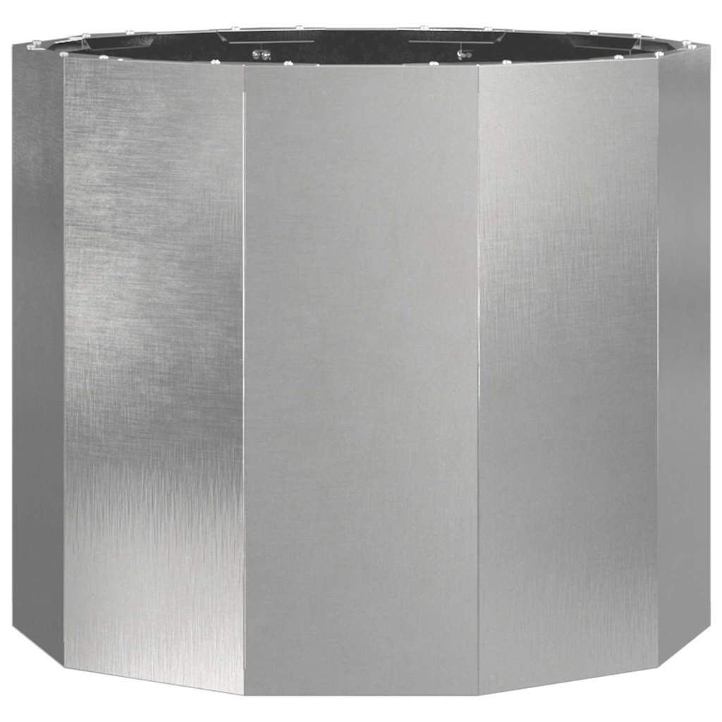 Plantenbak Zilver 60 x 60 x 50 cm Roestvrij staal